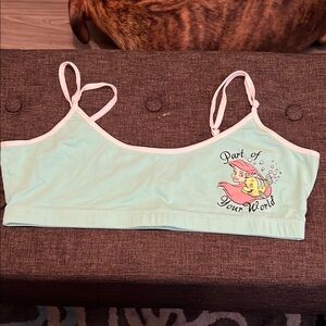 Disney Ariel Mint Green Bralette